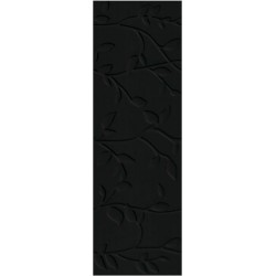 Плитка Meissen Winter Vine рельеф черный 29x89