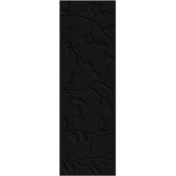 Плитка Meissen Winter Vine рельеф черный 29x89