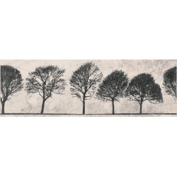 Декор Meissen Вставка Willow Sky деревья светло-серый 29x89