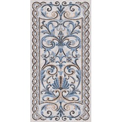 Керамогранит Kerama Marazzi Мозаика синий декорированный лаппатированный 119,5х238,5