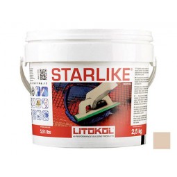 Затирка Litokol STARLIKE C.290 Travertino/бежевый эпоксидный состав (2,5кг)