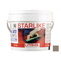 Затирка Litokol STARLIKE C.280 Grigio/серый эпоксидный состав (2,5кг)