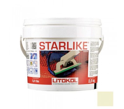 Затирка Litokol STARLIKE C.520 Avorio/слоновая кость эпоксидный состав (2,5кг)