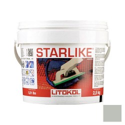 Затирка Litokol STARLIKE C.560 Grigio Portland/серый цемент эпоксидный состав (2,5кг)