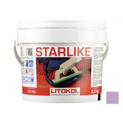 Затирка Litokol STARLIKE C.380 Lila/сиреневый эпоксидный состав (2,5кг)