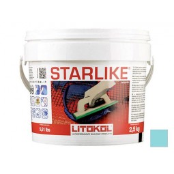 Затирка Litokol STARLIKE C.400 Turchesse/бирюза эпоксидный состав (2,5кг)