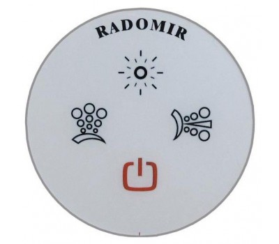 Акриловая ванна Radomir Аризона Комфорт Chrome R с фронтально-торцевой панелью