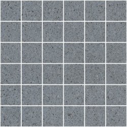 Мозаика Vitra Impression серый R9 7РЕК (5*5) 30х30