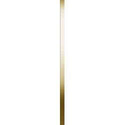 Бордюр Meissen Спецэлемент металлический Metallic глянцевый золотистый 0,5х75