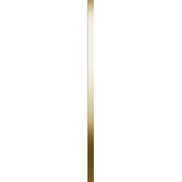 Бордюр Meissen Спецэлемент металлический Metallic глянцевый золотистый 0,5х75