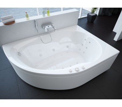 Акриловая ванна Aquatek Вирго 150 см R на сборно-разборном каркасе