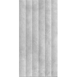 Плитка Cersanit Brooklyn рельеф светло-серый 29,7х60