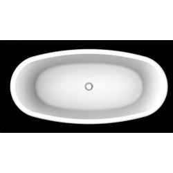Акриловая ванна BelBagno BB33-CF36 168x78x71 см, серый матовый (CF36)