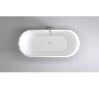 Акриловая ванна Black&White Swan SB105-Black, 170x80 см, черная