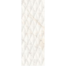 Плитка Marazzi Allmarble Wall Golden White Struttura Pave Lux 3D 40х120