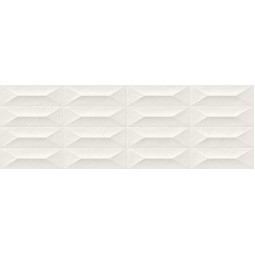 Плитка Marazzi Colorplay White Struttura Cabochon 3D Rett. 30х90
