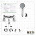 Смеситель Iddis Bounce BOUSB02i02 для ванны с керамическим дивертором