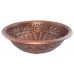 Раковина медная Bronze de Luxe R303 - Plum (сливовая) 42х42х15 см
