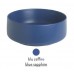 Раковина ArtCeram Cognac COL002 16 00 накладная - blu zaffiro (синий сапфир) 48х48х13 см