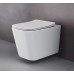 Унитаз подвесной Ceramica Nova Cubic Rimless CN1806 36 x 53 x 37 см безободковый с сиденьем Soft Close