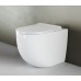 Унитаз приставной Ceramica Nova Mia Rimless CN1810 36 x 56 x 40 см безободковый с сиденьем Soft Close