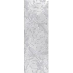 Плитка Meissen Bosco Verticale цветы серый 25х75
