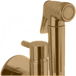 Гигиенический душ со смесителем Webert Elio EL870301065, metal, бронза