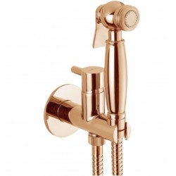 Гигиенический душ со смесителем Webert Elio EL870302980, antic, розовое золото