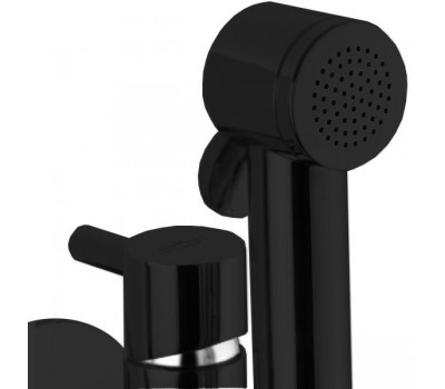 Гигиенический душ со смесителем Webert Elio EL870303560 PVC, черный матовый