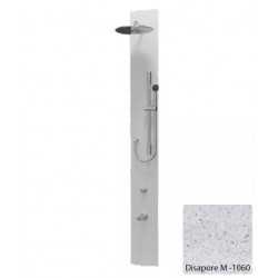 Душевая панель Kolpa-San Kerrock Minimalist 3F, Disapore M-1060 светло-серый, с изливом для ванны