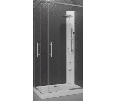 Душевая панель Kolpa-San Kerrock Minimalist 3F, Snow White-108 белый, с изливом для ванны