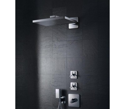 Верхний душ Axor ShowerSolutions 35275000, 2jet, 46 х 27 см, с держателем