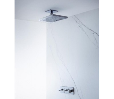 Верхний душ Axor ShowerSolutions 35279000, 2jet, 46 х 27 см, с вертикальным держателем