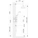 Душевая система скрытого монтажа Timo Nelson SX-1390/00SM chrome, 2-х режимная, с термостатом, хром