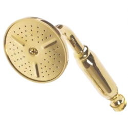 Ручной душ Cezares Articoli Vari CZR-D1FC-03-M, металлическая ручка, золото