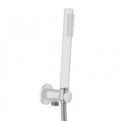 Ручной душ Cezares CZR-DEFA3-BIO, круглый, со шлангом и держателем, белый матовый
