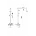 Душевая система Timo Nelson SX-90 orb, венге