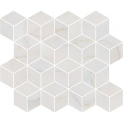 Декор Kerama Marazzi Греппи белый мозаичный 37,5х45