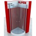 Душевой уголок Alpen Alpina Quadrant A160N-100 100x100x195 см стекло прозрачное