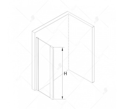 Душевой уголок RGW CL-48 В 32094890-14 100x90 см дверь раздвижная стекло прозрачное черный