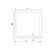 Душевой уголок RGW SV-35-B 06323500-14 100x100 см квадратный стекло прозрачное черный