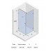 Душевой уголок Riho Artic A201 GA020520 100x100 см правый стекло прозрачное