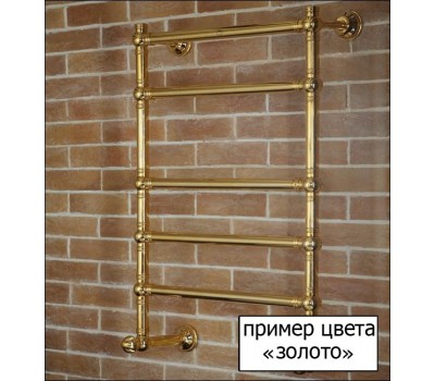 Полотенцесушитель водяной Margaroli Armonia 9-464-5, 94645505RB 55 x 85,5 см, Rubb. Brass