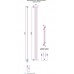 Полотенцесушитель водяной Сунержа Хорда 180 x 19,5 см, 00-0124-1800, хром