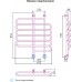 Полотенцесушитель водяной Сунержа Шарм 80 x 70 см, 00-0111-8070, хром