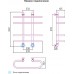 Полотенцесушитель водяной Сунержа Фурор 60 x 60 см, 00-0106-6060, хром