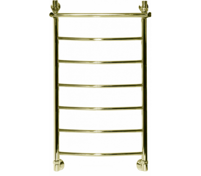 Полотенцесушитель водяной Nika Arc ЛД ВП 7-Br, 100 x 40 см с полочкой, цвет бронза