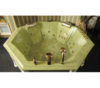 Ванна из искусственного мрамора Цвет&Стиль Театро 193х193