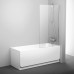 Шторка на ванну Ravak PVS1-80 блестящая+ прозрачное стекло