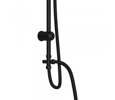 Душевой гарнитур Dorff Comfort со смесителем в комплекте черный, D0708020BL